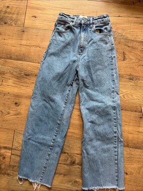 Size 24 High and Wide Abrand Jeans